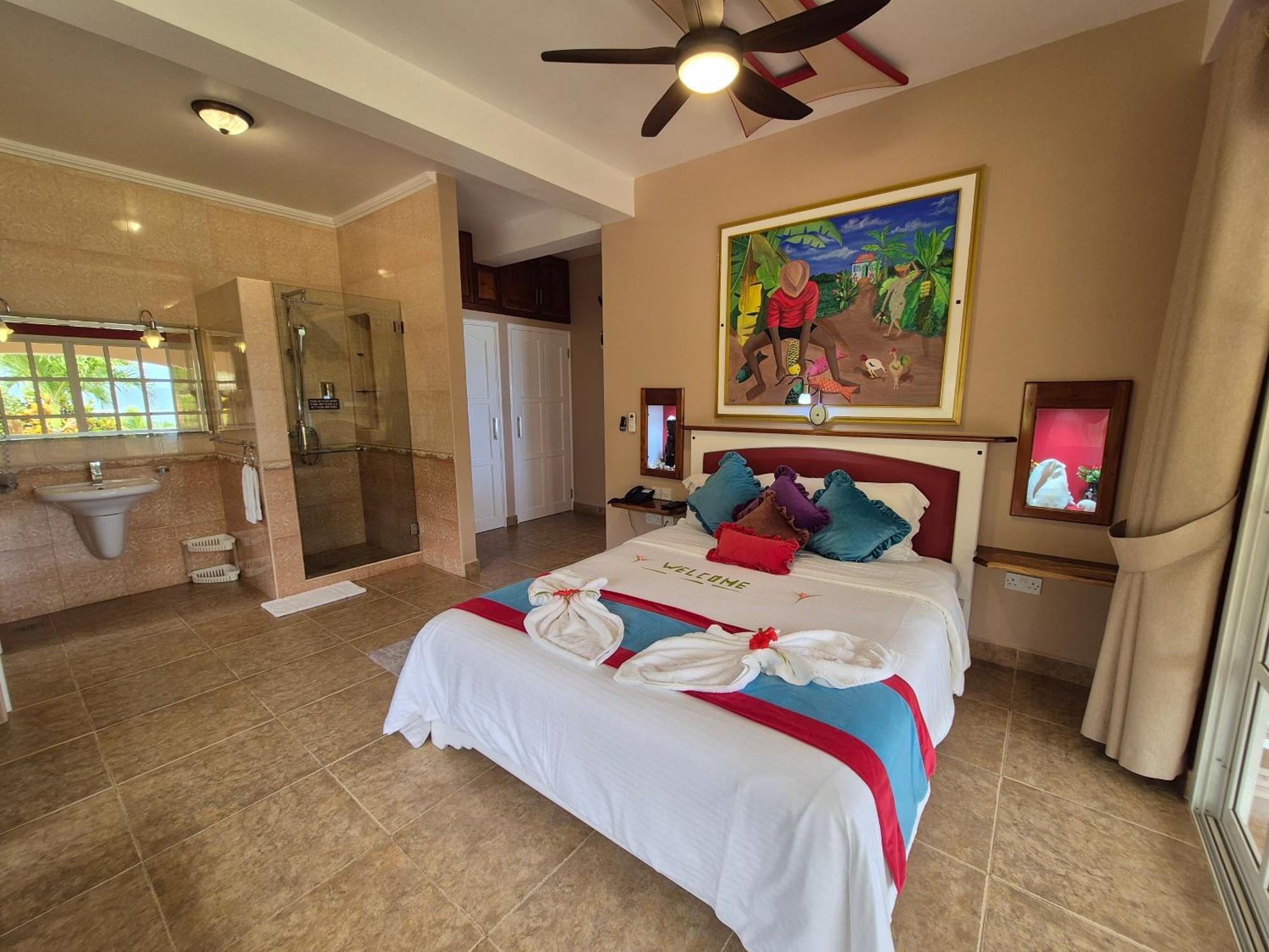 Au Fond De Mer View Anse Royale Exterior photo